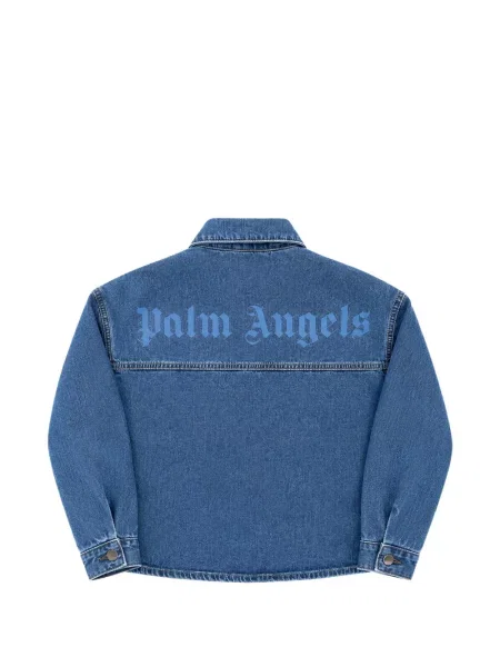 Top dziecięcy Palm Angels niebieski