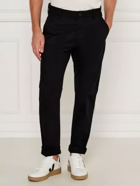 Calvin Klein Jeans Pantaloni chino | Tapered fit negru