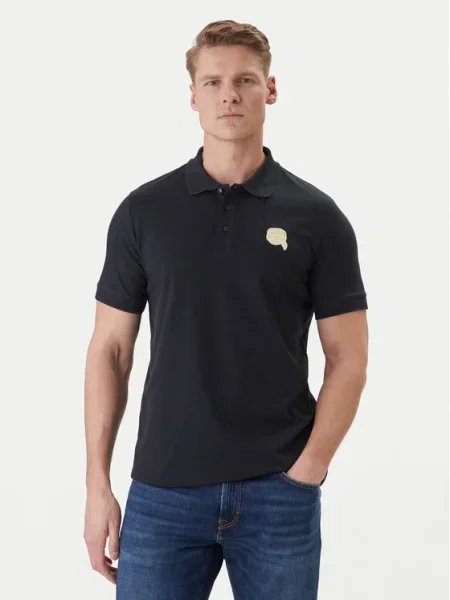 KARL LAGERFELD Tricou polo Bleumarin