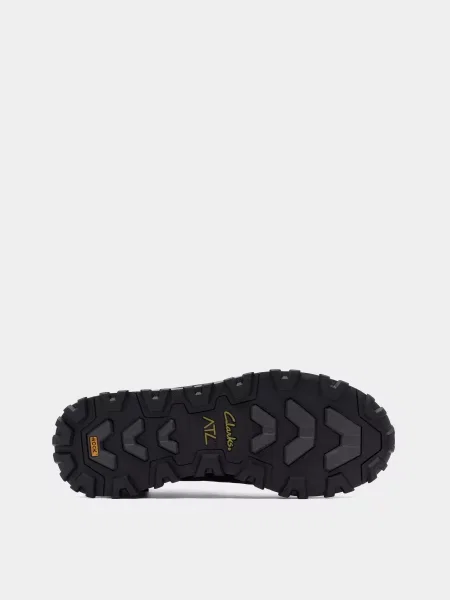 Кожаные ботинки Clarks черные