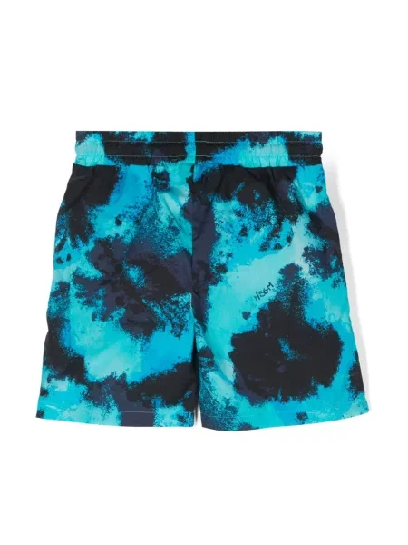 Kąpielówki dziecięce Msgm niebieskie