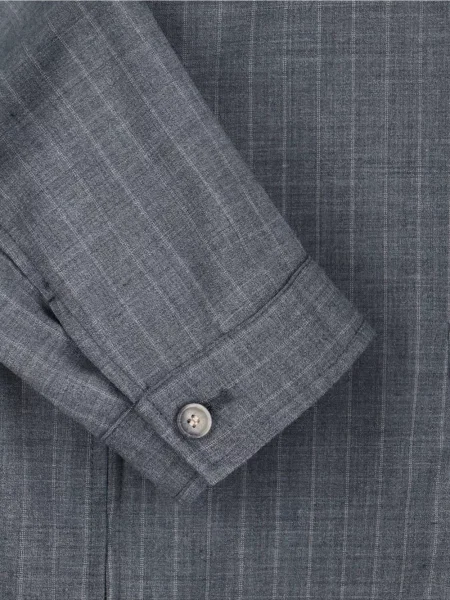 Prugasti prugasta košulja White Sand bijela