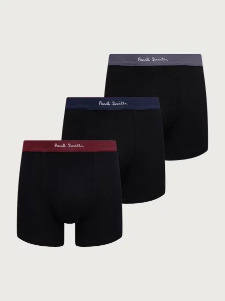 Paul Smith bokserki damskie z bawełną czarne