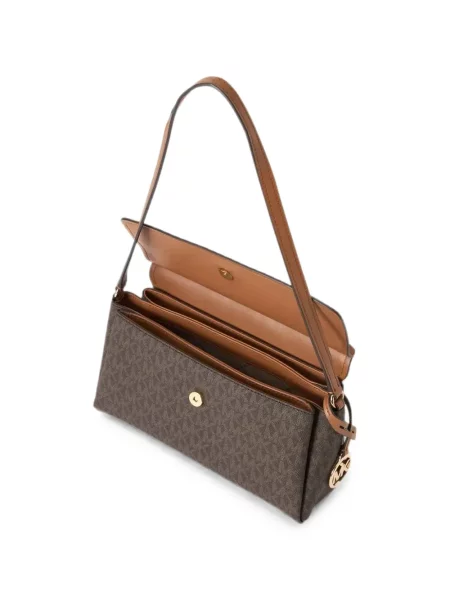 Geantă Michael Kors cu imagine maro