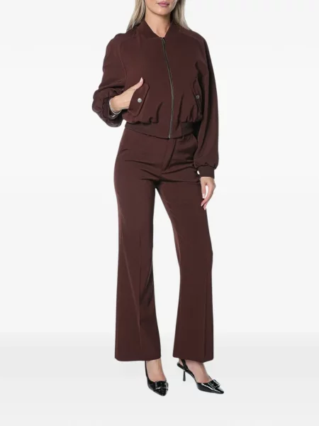 Pantaloni Drykorn evazate roșu
