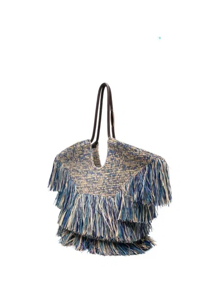 Geantă shopper Zimmermann cu franjuri
