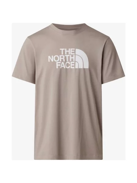 Koszulka The North Face Half Dome Evolution krótki rękaw jasnobrązowy M biały