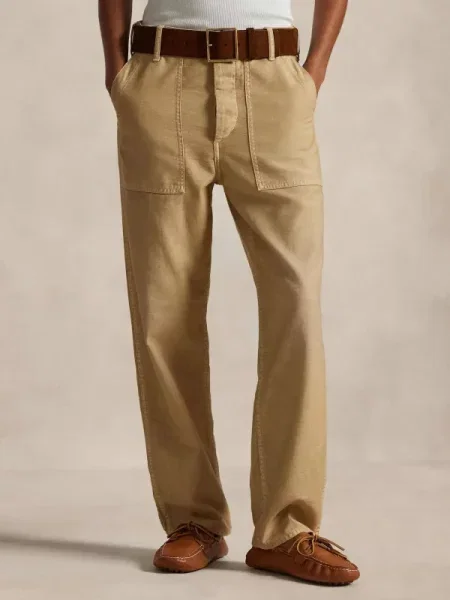 POLO RALPH LAUREN Pantaloni Ricky | Straight fit bej