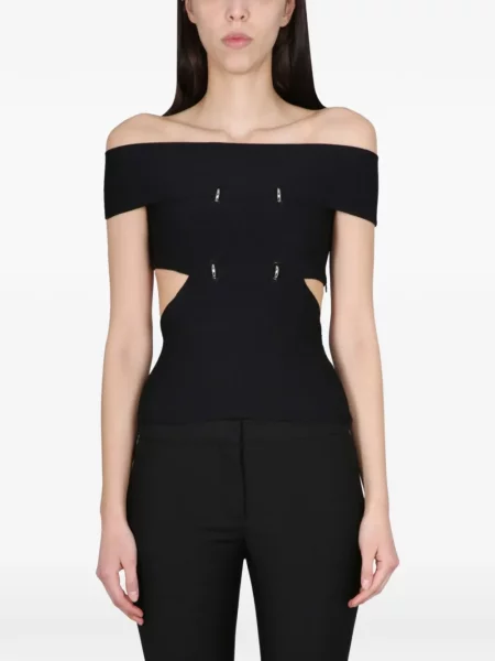 Top Alexander Mcqueen negru