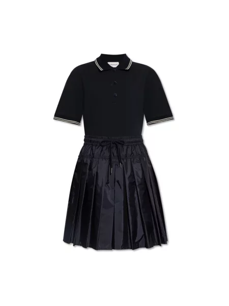 Sukienka Moncler niebieska