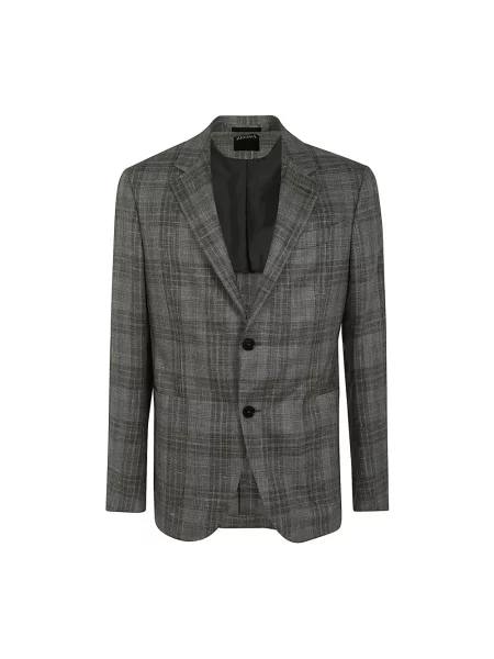 Marynarka Zegna wełniana szara