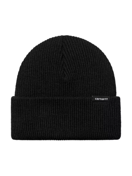 Czapka beanie z detal z logo model GORDAN' Carhartt Wip czarna