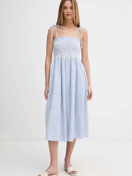Tommy Hilfiger obleka SUMMER modra