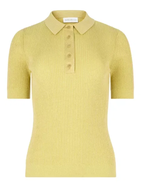 Polo Nina Ricci tricotate galben