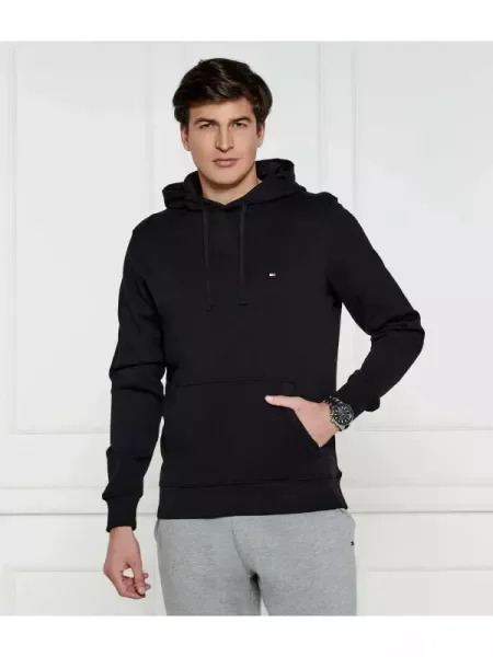 Tommy Hilfiger Hanorac TERRY negru
