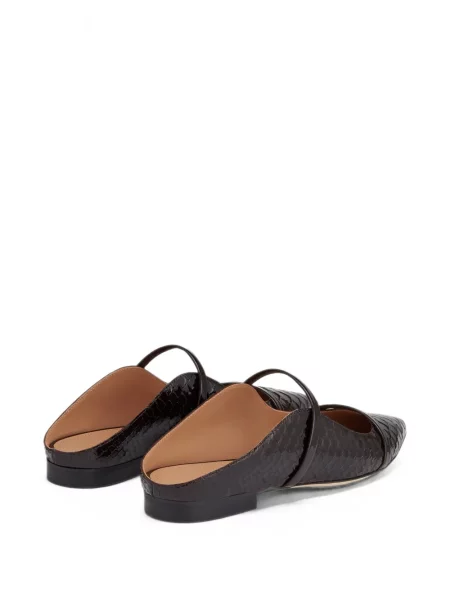 Papuci tip mules Malone Souliers fără toc maro