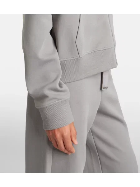 Hanorac cu glugă 's Max Mara din jerseu gri