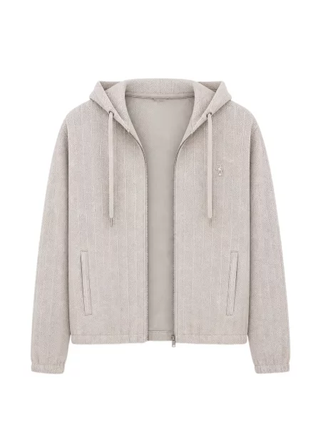 Trening Tombolini tricotate cu model herringbone