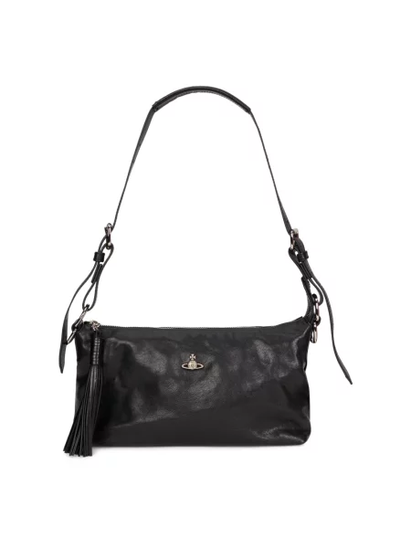 Torebka Vivienne Westwood skórzana czarna