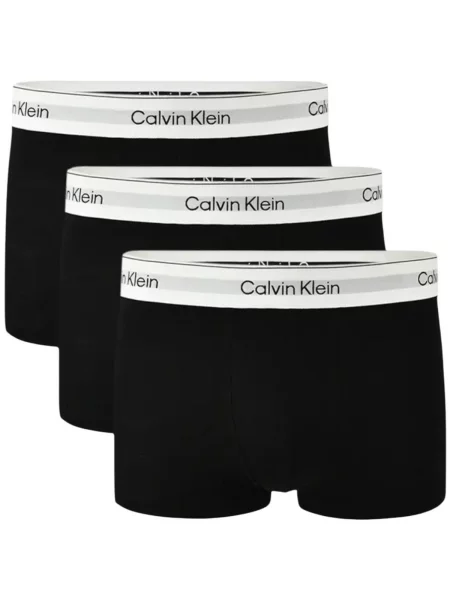 Sad kalhotek Calvin Klein Jeans s nízkým pasem černý