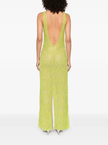 Rochie maxi Roberta Einer de costum verde