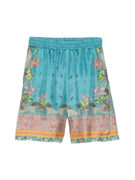 Szorty jeansowe Pierre Louis Mascia niebieskie