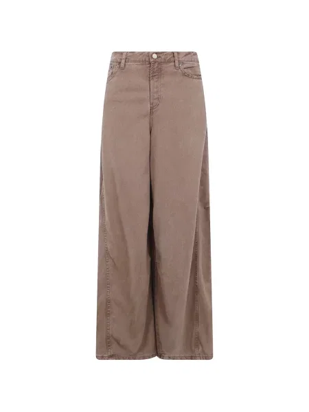 Blugi cu picior larg Lois Jeans maro