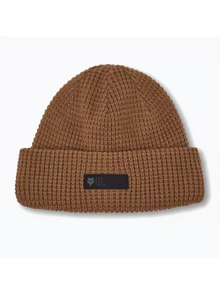 Zimní čepice Fox Racing Zenther Beanie walnut hnědý