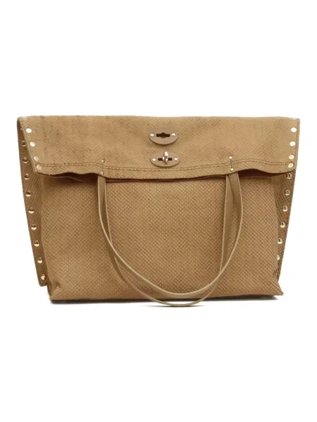 Torebka Zanellato skórzana beżowa