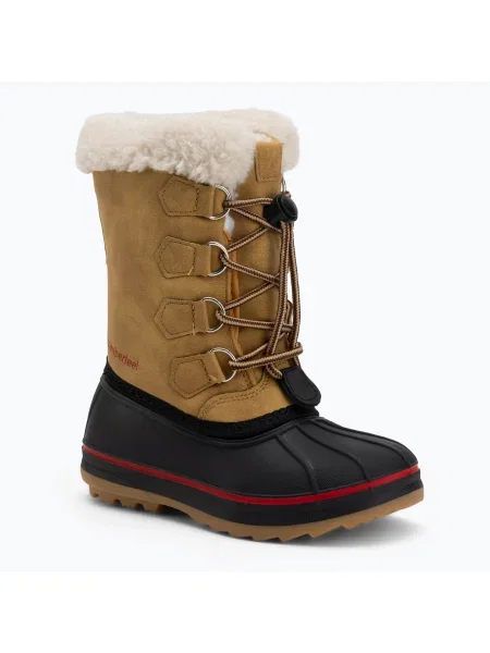 Gyerek téli csizma Kimberfeel Sonik camel. Méret: 30 EU barna