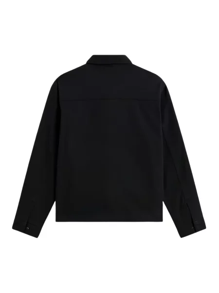 Kurtka koszulowa Woolrich wełniana czarna