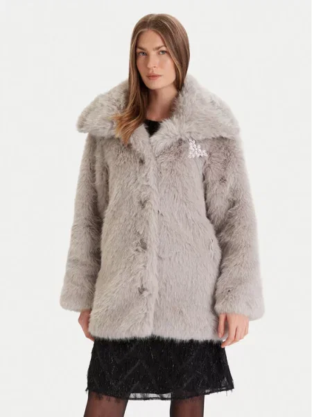 ONLY Futro Ashia szary