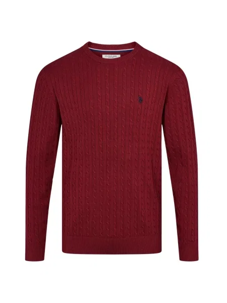 U.S. POLO ASSN. Pulover UMMads' roșu