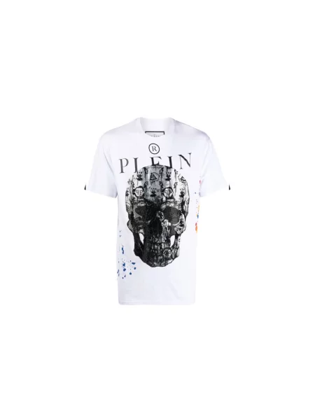 Športové tričko Philipp Plein Sport biela