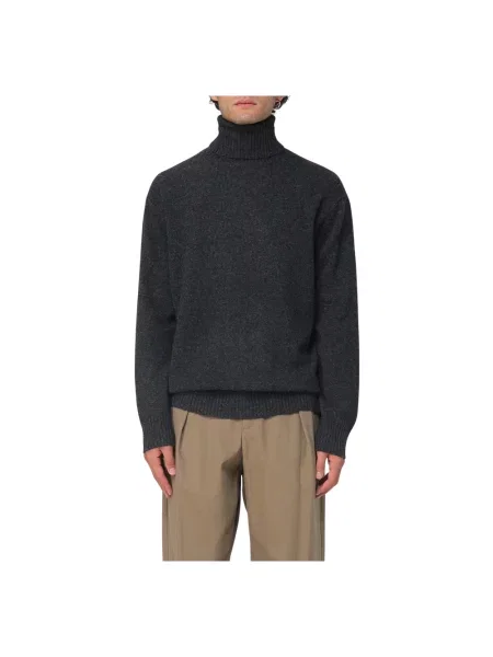 Sweter wełniany A.p.c. wełniany szary