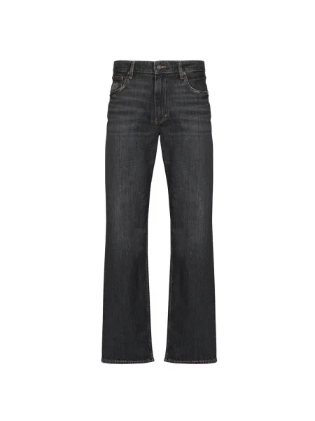 Blugi drepți Guess negru
