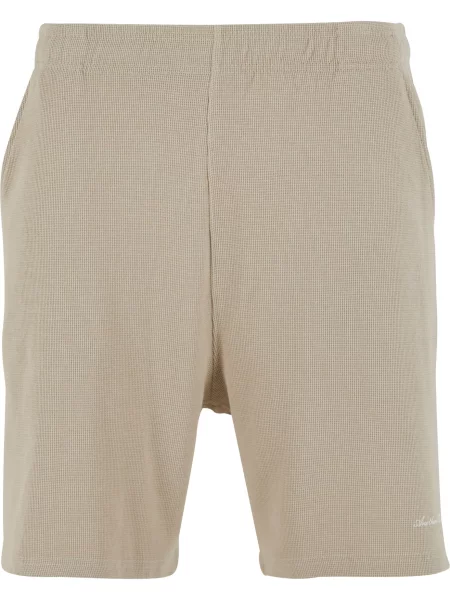 Another Cotton Lab Pantaloni Another Waffle' bej