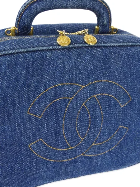 Kabelka Chanel Pre-owned modrá