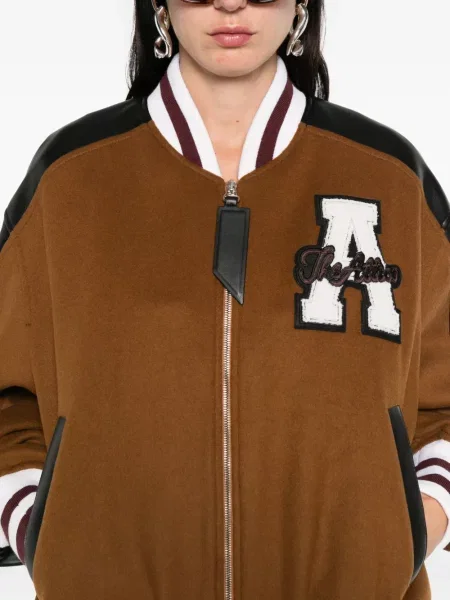 Geacă bomber The Attico maro