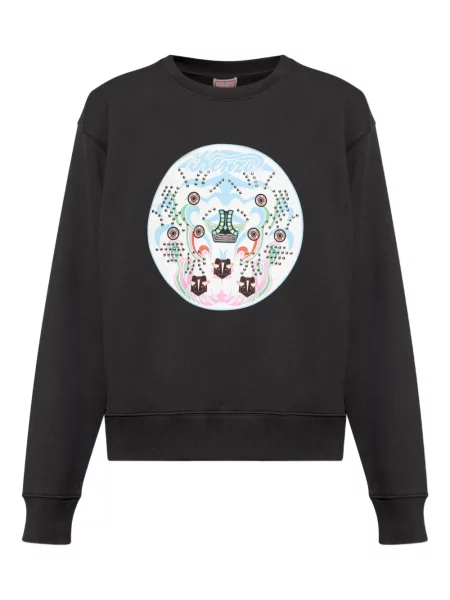 Hanorac Kenzo cu imagine negru