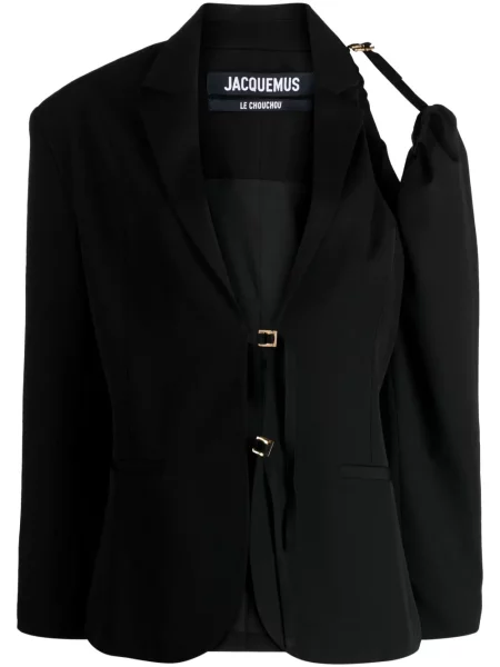 Vestă Jacquemus de lână negru