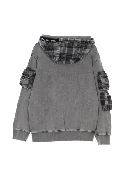 Bluza z kapturem Mauna Kea z kapturem szara