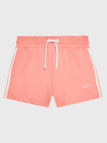 Guess Спортни шорти розов