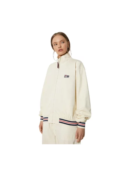 Fila kurtka Fila x Aries Track Jacket przejściowa oversize beżowy