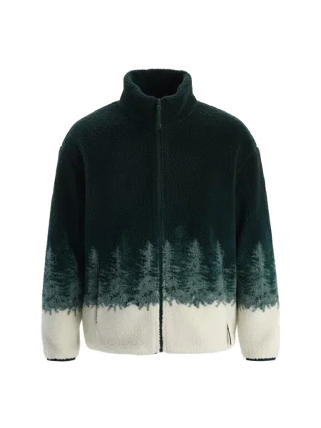 Dagi Jopa iz flisa žad / jelka / off-bela bela