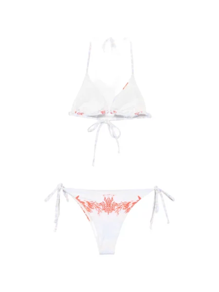 Bikini Mazzei cu imagine albastru