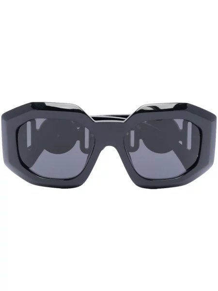 Ochelari de soare Versace Eyewear cu imprimeu geometric negru