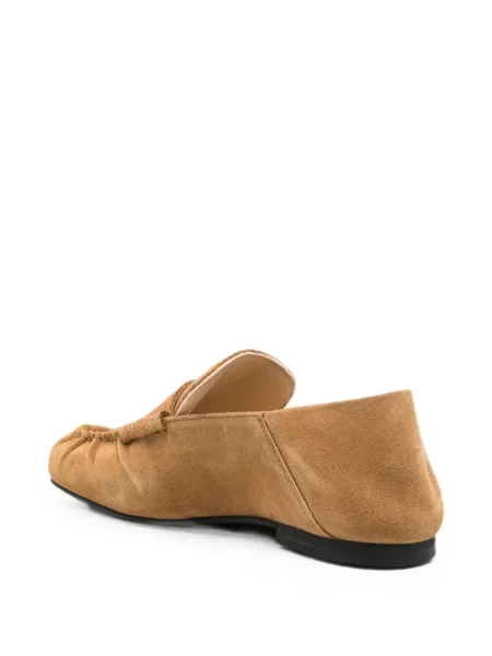 Zomšinės slip on mulės Alohas ruda