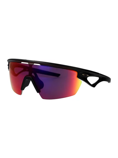 Lniane okulary przeciwsłoneczne Oakley czarne