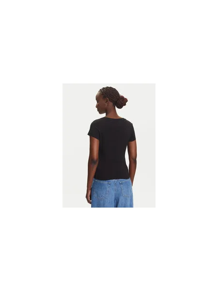 Tommy Jeans 2 póló készlet Slim Fit fekete